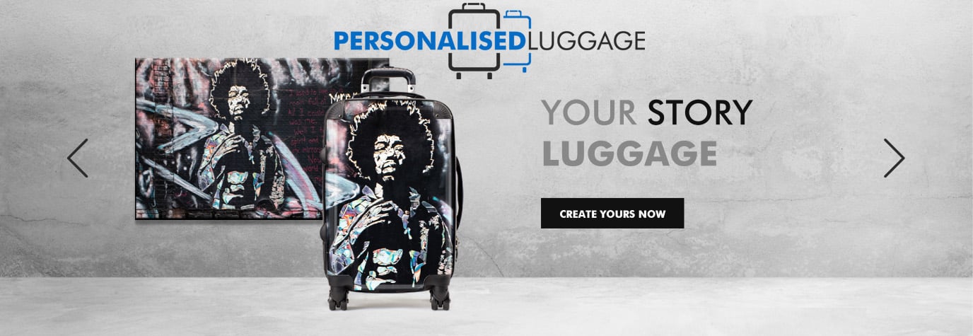 Thumbnail: Personalised Luggage suitcase
